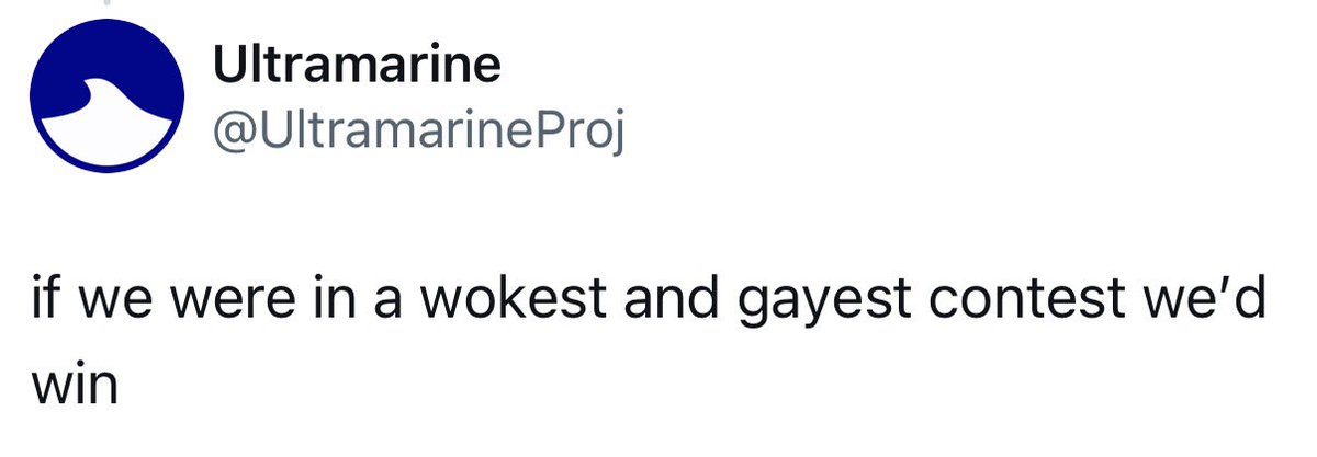 Ultramarine tweet media