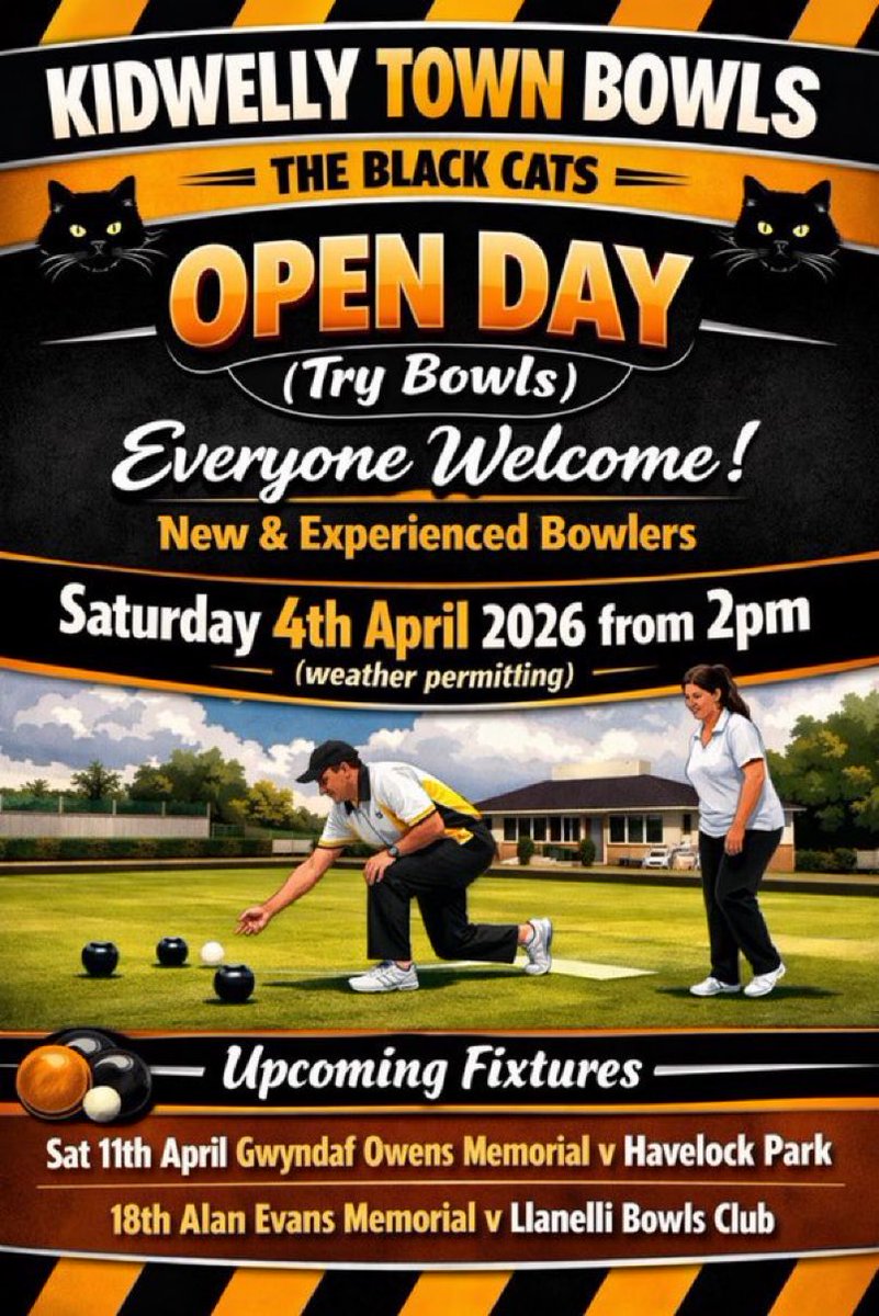 Kidwelly Town Bowling Club tweet media