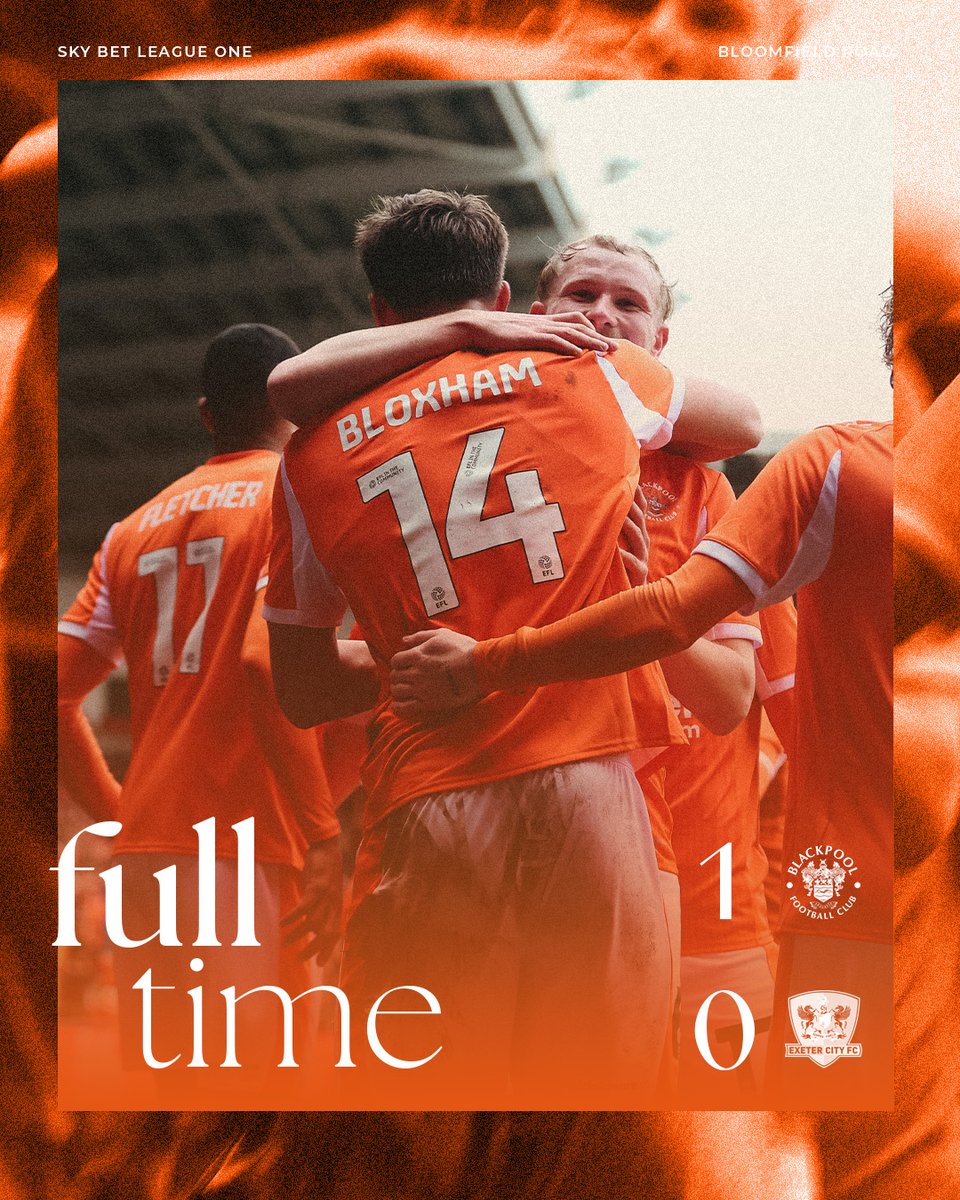 Blackpool FC tweet media