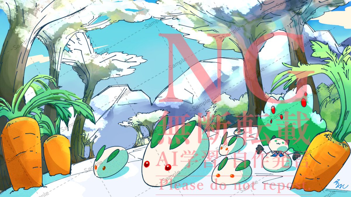 からなし（ねこのすがた） tweet media