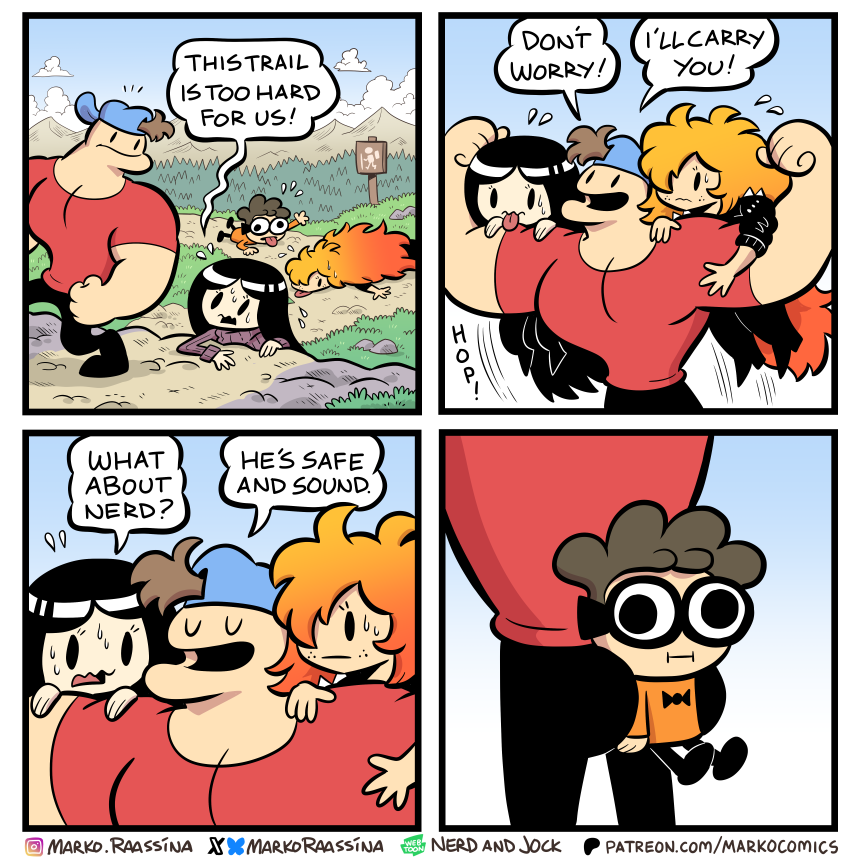 Marko (Nerd and Jock Comics) tweet media