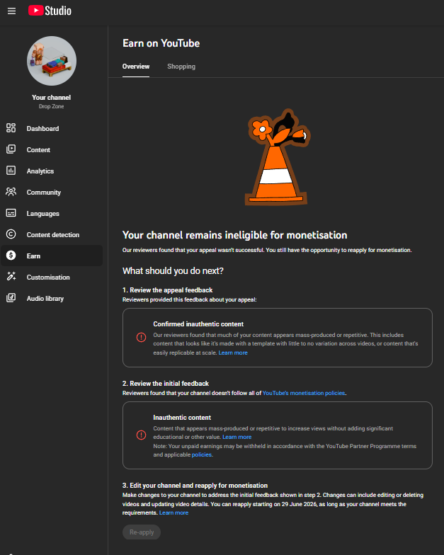 Drop Zone tweet media