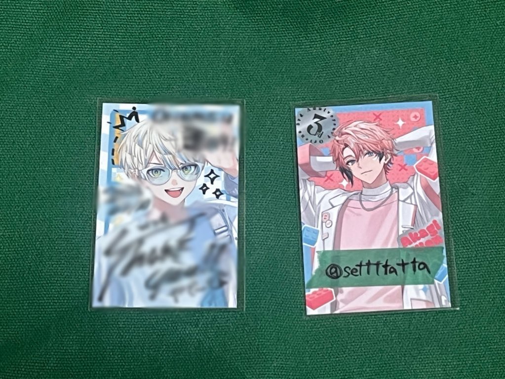 settttatta's tweet photo. @_kujira04 初めまして、検索よりお声掛け失礼します。
当方画像の🩵の方を所持しておりますが、同種の柄の🩷の方と都内手渡しにて交換して頂きたくお声掛けさせて頂きました。
1点のみのため難しいと思いますがご検討よろしくお願いいたします。 https://t.co/5YeS5gD6SZ
