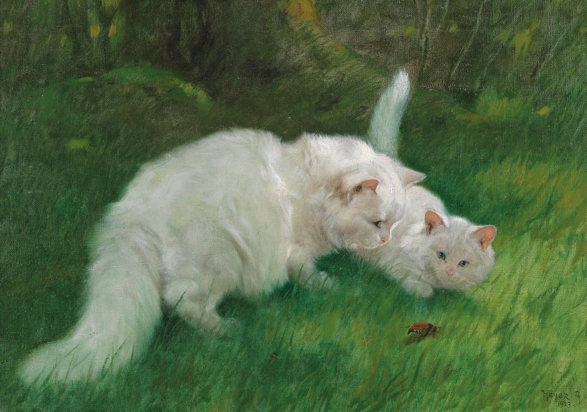 An interesting discovery (Arthur Heyer, 1872 - 1931)