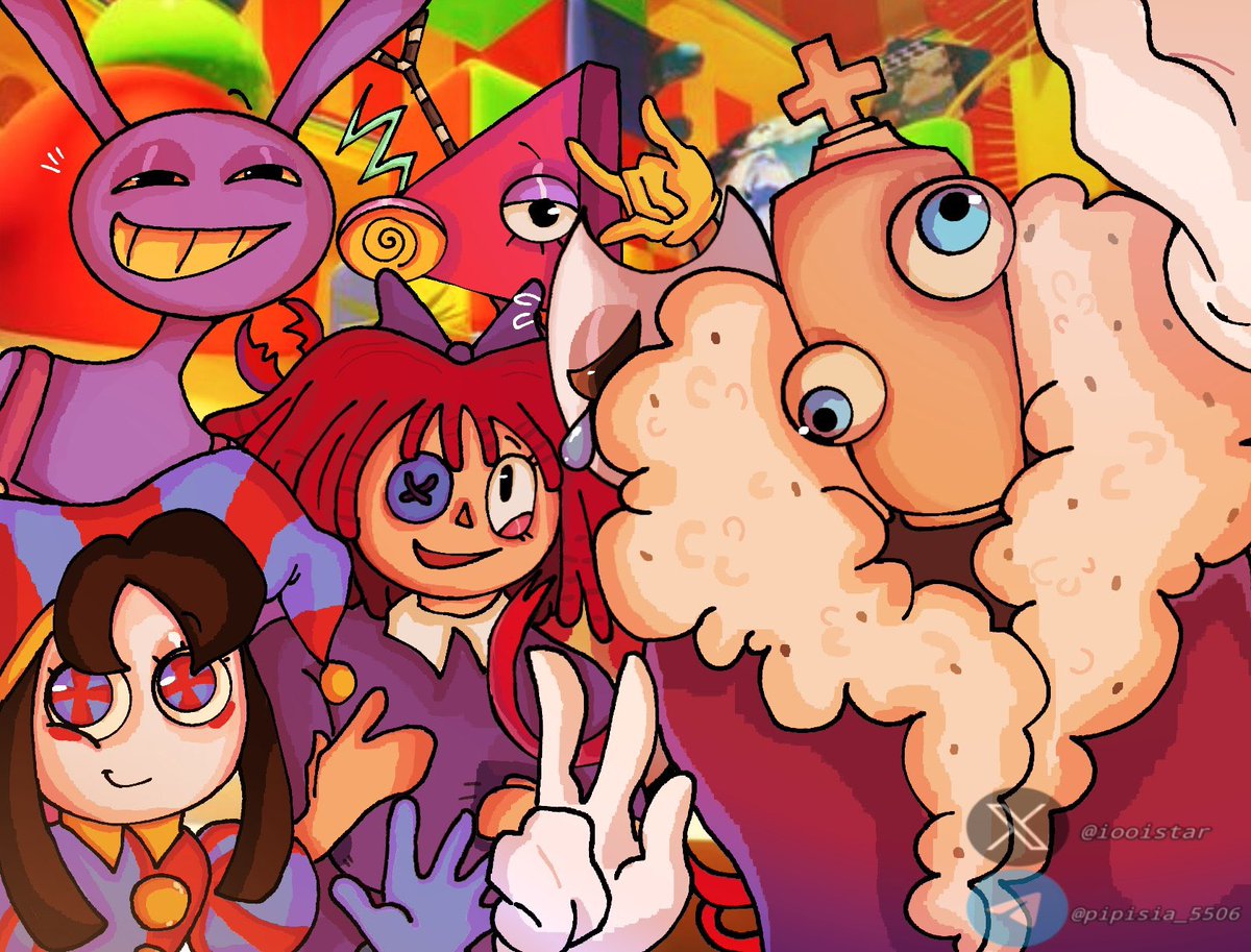 iooistar's tweet photo. #TheAmazingDigitalCircus https://t.co/5M9GW02Ud7