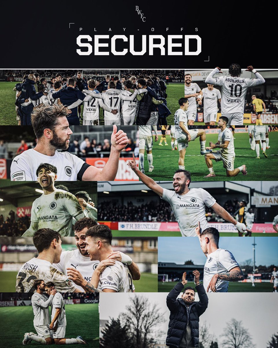 Boreham Wood FC tweet media