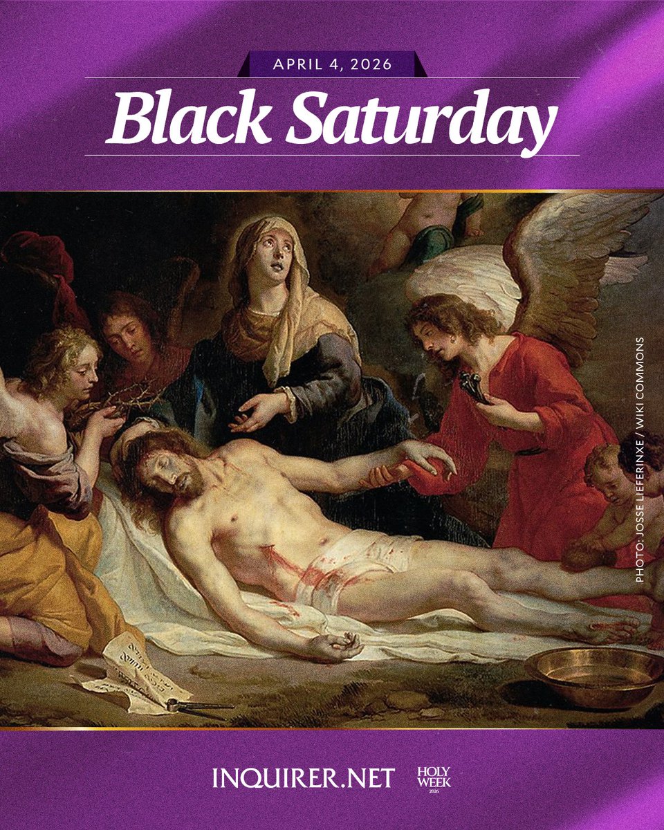 In the silence of Black Saturday, we prepare for the hope and new life to come. #HolyWeek2026