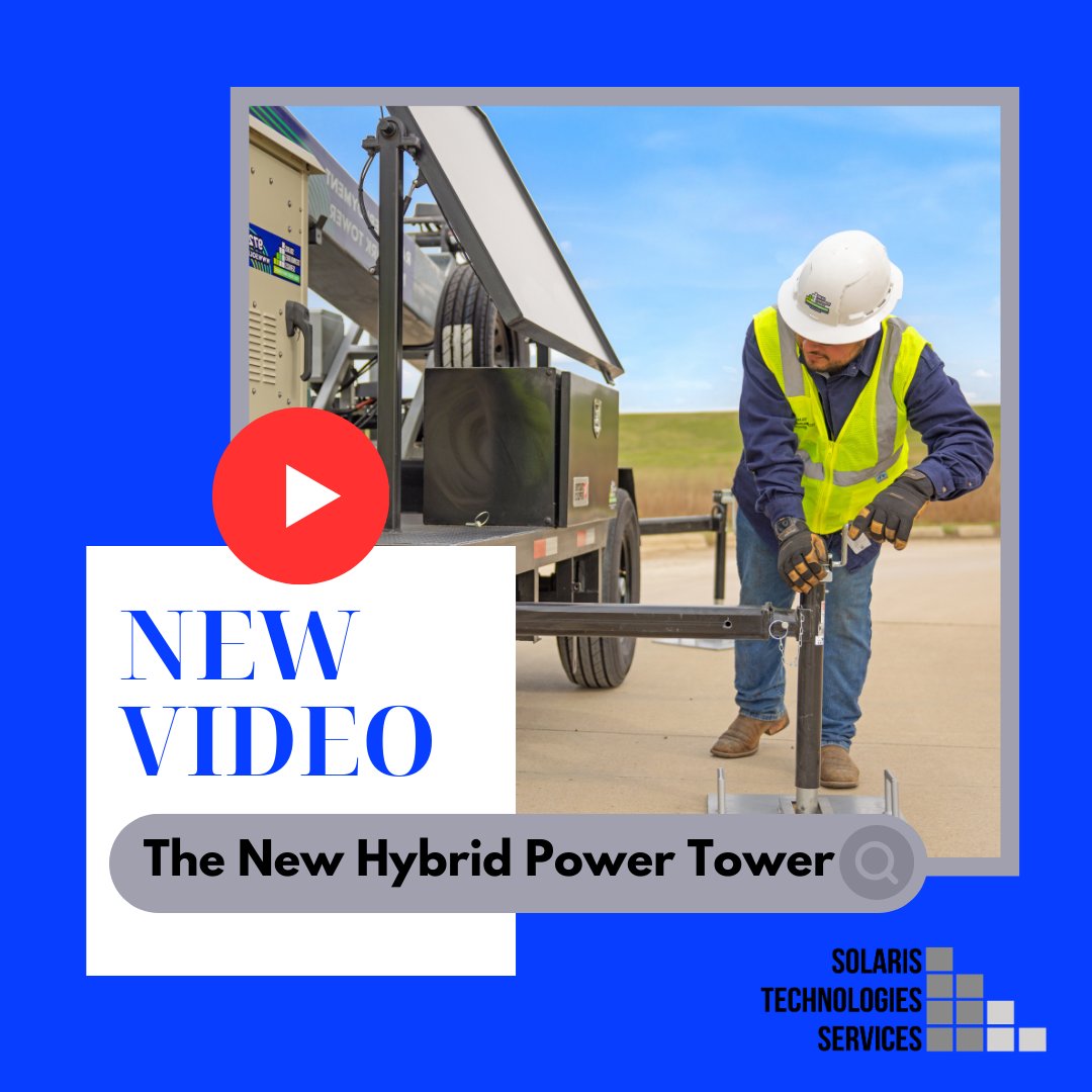 SolarisTechnolo's tweet image. The Solaris Hybrid Power Tower ensures 24/7 power with autonomous solar charging. ✅ Operational Resilience ✅ Reduced Site Visits ✅ Maximized Contract Value

See the Solaris difference: ow.ly/QCpV50Ysv0f

#SolarisTechnologies #HybridTower #MobileConnectivity