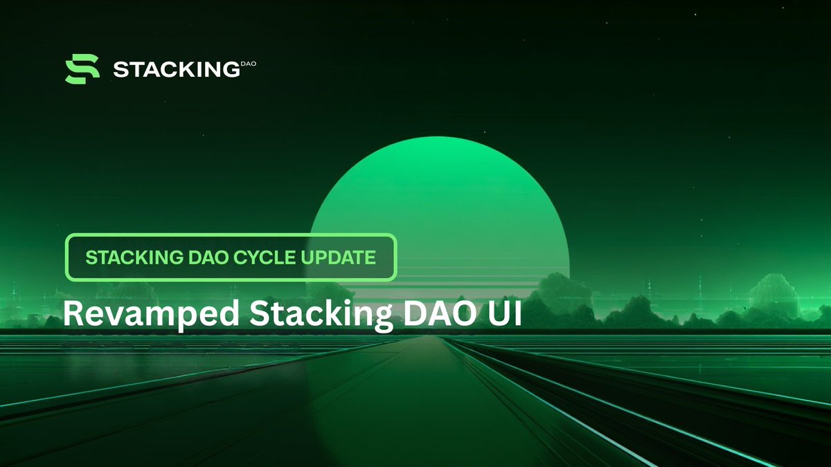 Stacking DAO tweet media