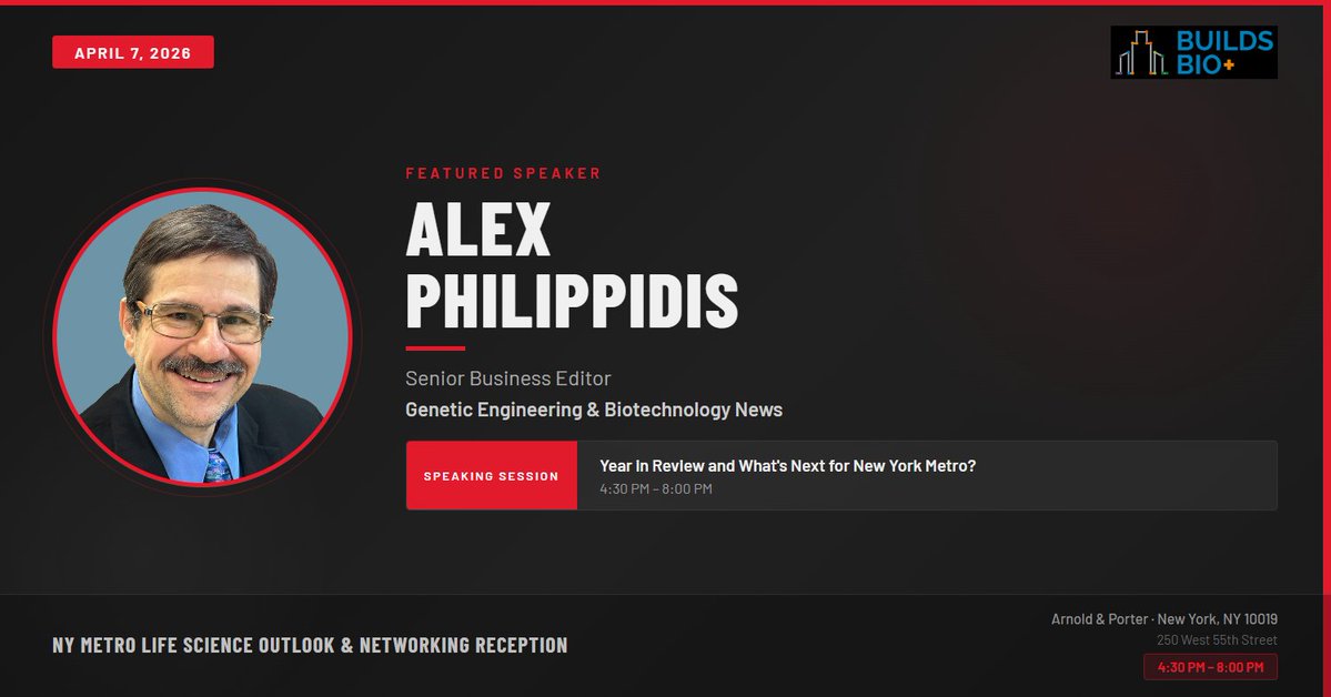 Genetic Engineering & Biotechnology News tweet media