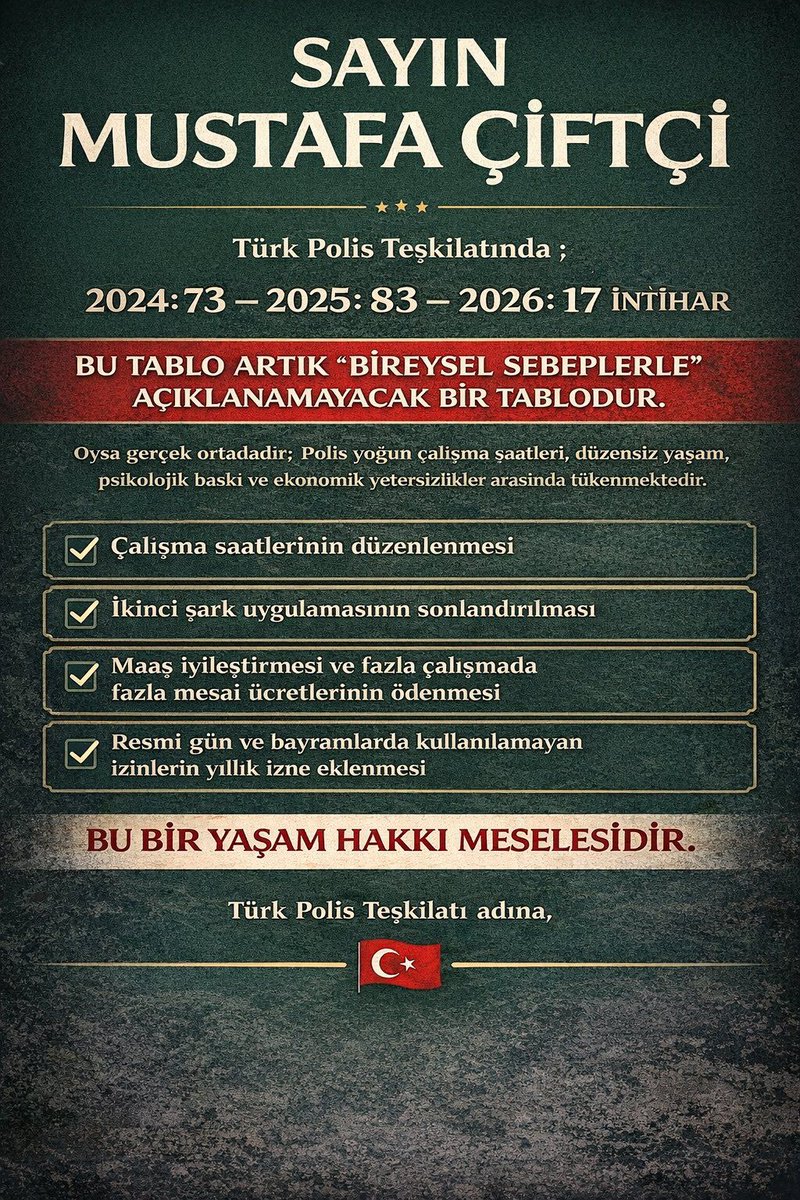 Biz Sadaka değil,  Hakkımız olanı istiyoruz.
#PolisDarBoğazda