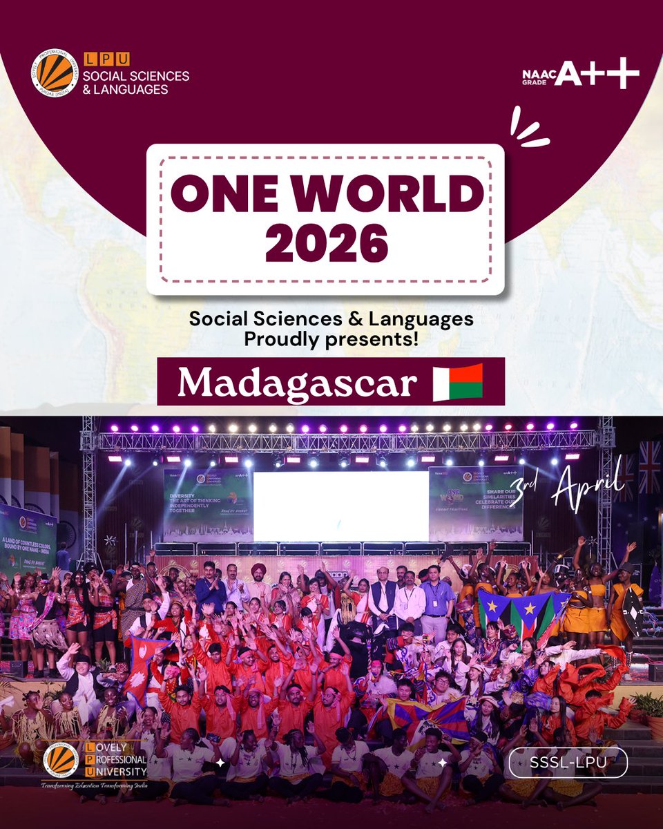 LPU Social Sciences and Languages tweet media