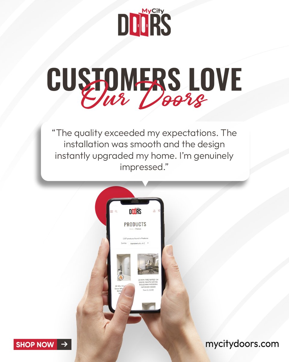 MyCityDoors's tweet image. This is why we’re passionate about bringing European elegance to every doorway. When installation is smooth and design instantly upgrades your home, you know you’ve chosen the right doors 🏠 

#ModernDoors #EuropeanDesign #HomeUpgrade #QualityDoors #CustomerLove #InteriorDesign