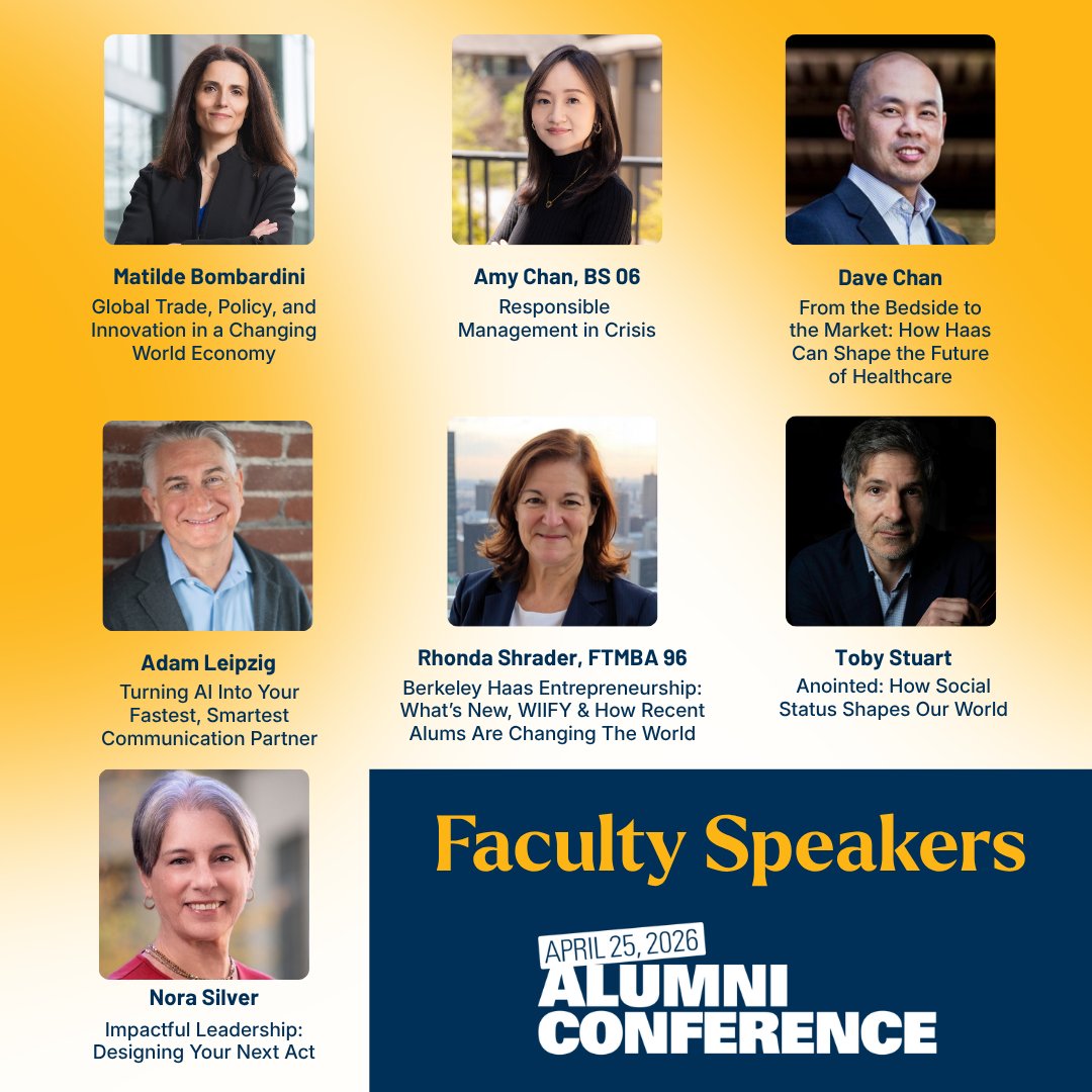 UC Berkeley Haas tweet media