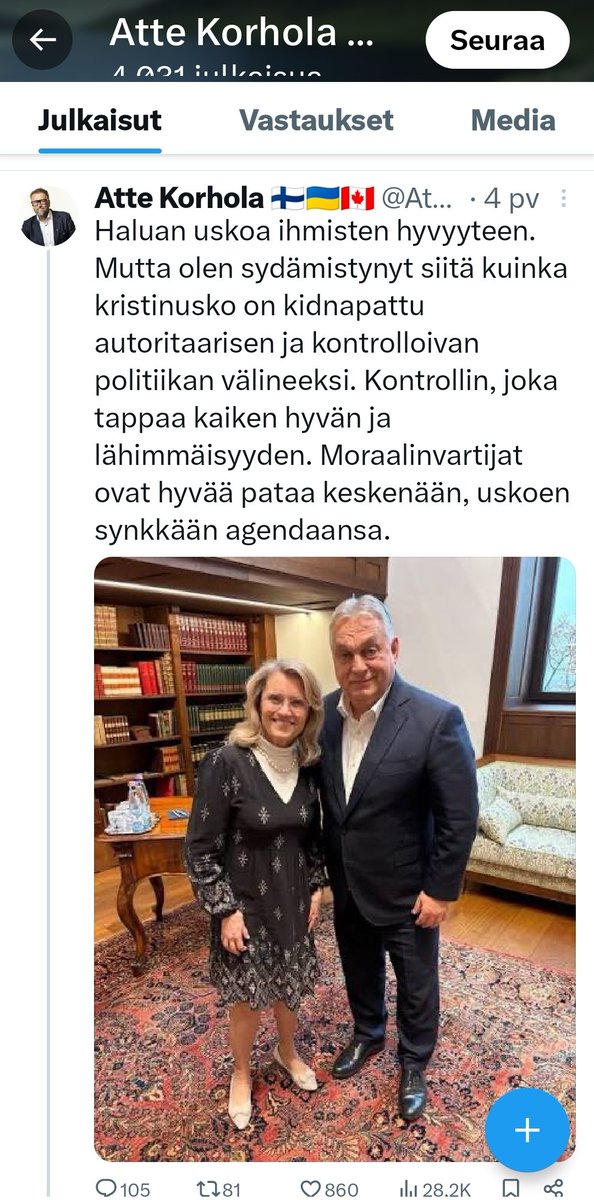 Matti Hämeenaho tweet media