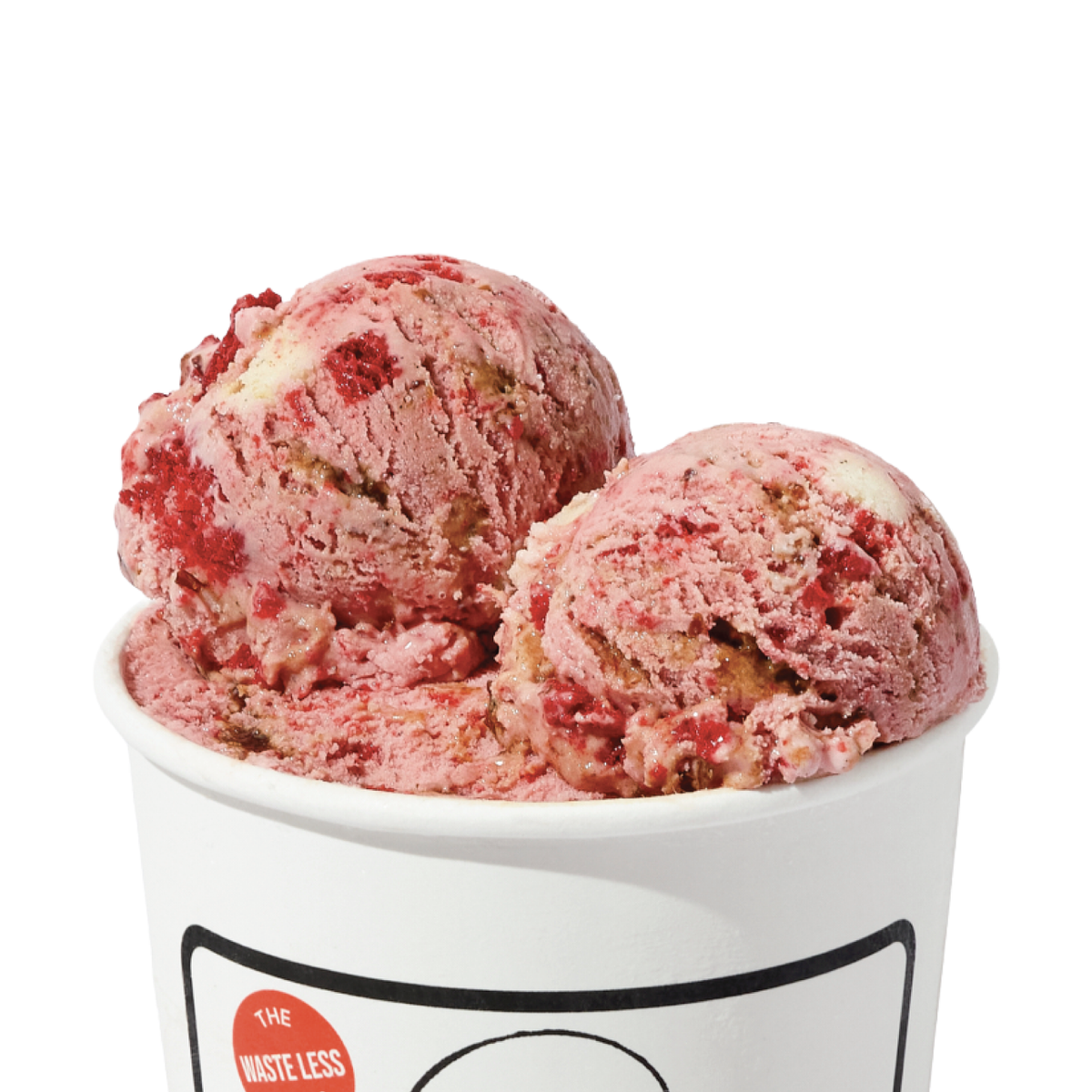 packofugly's tweet photo. Meet Cherry Red Velvet Cheesecake — our newest flavor with Salt &amp; Straw and a proud part of their Waste Less series. 🍒🍰🍦This flavor alone helped save 959 pounds of perfectly good fruit! https://t.co/A1KWSAdTLe