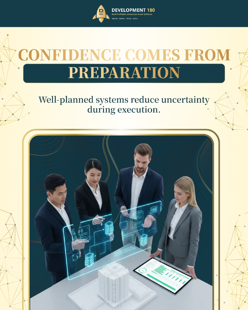 Development180's tweet photo. Well-planned systems reduce uncertainty during execution.
#Development180 #ProductRoadmap #StrategicPlanning #ExecutionExcellence #BuildWithClarity https://t.co/NYmyzNCS0m