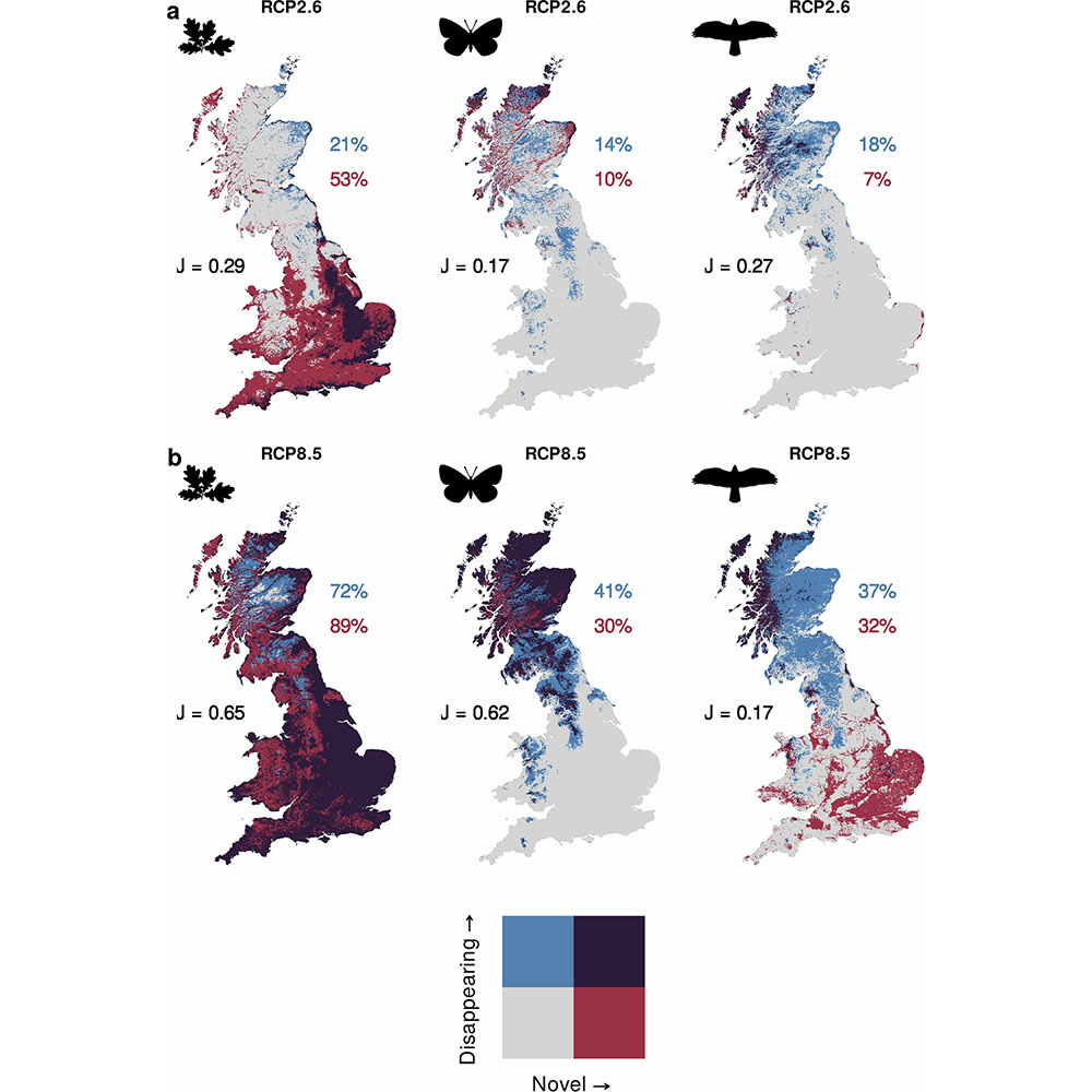 NaturePortfolio's tweet image. Reducing emissions and adopting more sustainable land-use practices could be crucial to reducing the number of plant, bird, and butterfly species heading for extinction across Great Britain, according to a study in Nature Communications. go.nature.com/4sTCndJ