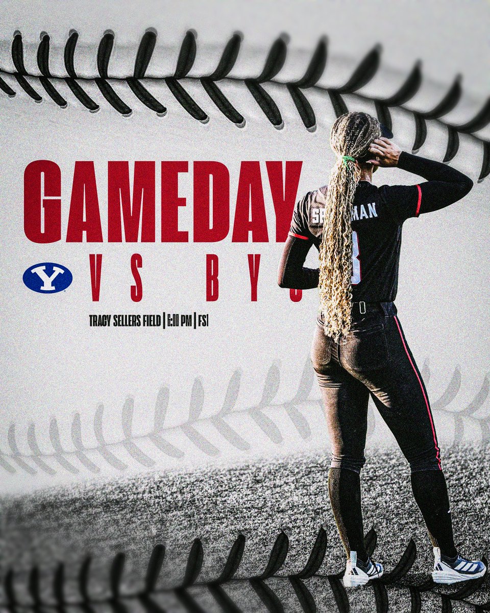 Texas Tech looks to take the series this evening #WreckEm

🆚: BYU Cougars
📍: Tracy Sellers Field, Lubbock, TX
⏰: 6:00 PM CT
📺: FS1
📻: Varsity Network (92.3 FM)
