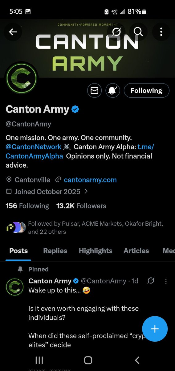 ChampTHEBoss's tweet photo. @CantonArmy @cancore_io Hope I Win😭🤲🏾
Task Done ✔️ 
@labi_owo67632 @osamumikumo6 https://t.co/O6gzTMNWEI