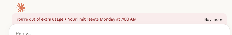 JonnyChalker's tweet photo. It is Friday at 12:03pm. I have a Claude Pro plan. I have barely used it today. I hit usage limits from time to time when doing a lot, but it's normally reset in a couple hours. I am 3 prompts in and got this message that it won't reset for 3 DAYS!!!??? @AnthropicAI WTH? #brutal https://t.co/XbgDBtcKwZ