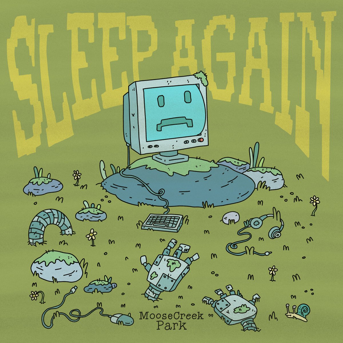 moosecreekpark's tweet photo. holy smokes! killer hit new emo band moosecreek park released a song today!!!

“Sleep Again” available for ur listening pleasure now via @brain_synth 

mixed // mastered by @billymannino 
created at two worlds :) https://t.co/8TcHzab5vO