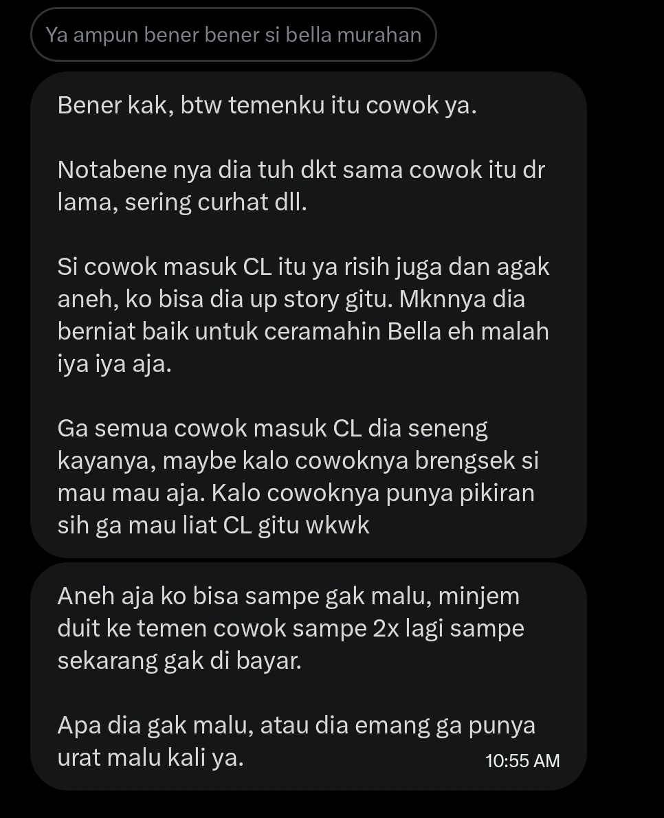 Sok pengen jd kek Siskaeee tp gatau diri bh nya kendor, cangcutnya robek 😭😭 <a href="/Yolandini_Bella/">BY</a>