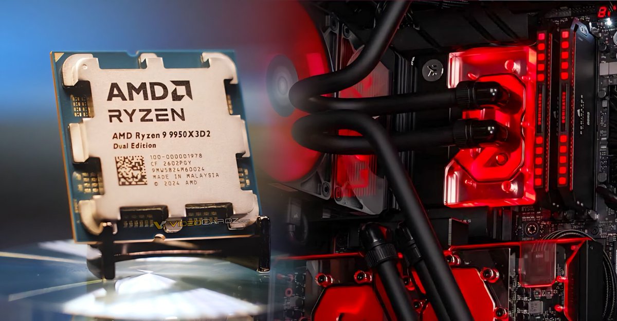 قد يكون التبريد المائي مع معالج Ryzen 9 9950X3D2 القادم من AMD ضروريًا

أفادت شركة EK المتخصصة في حلول التبريد بأن استخدام التبريد الهوائي مع معالج Ryzen 9 9950X3D2 المرتقب من AMD قد لا يتيح الاستفادة الكاملة من قدراته، مشيرةً إلى أن بعض المستخدمين قد يخسرون جزءًا من الأداء تحت