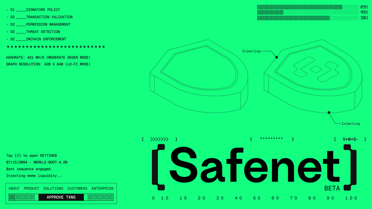 branding for safenet🔰 by @safe