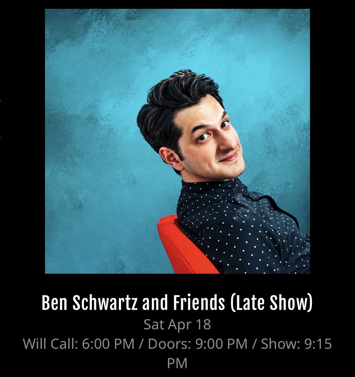 Ben Schwartz tweet media