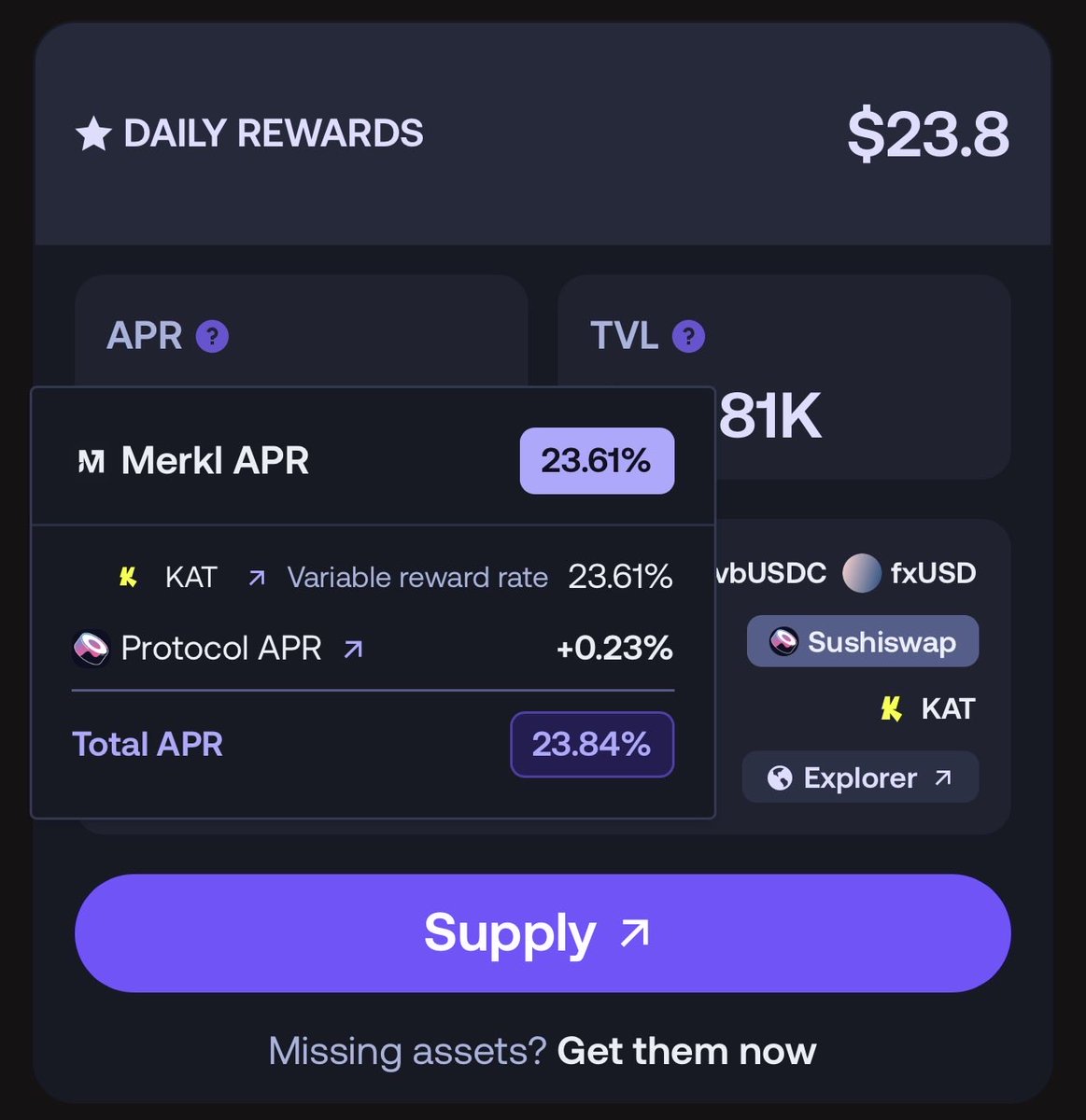 Katana ⚔️ tweet media