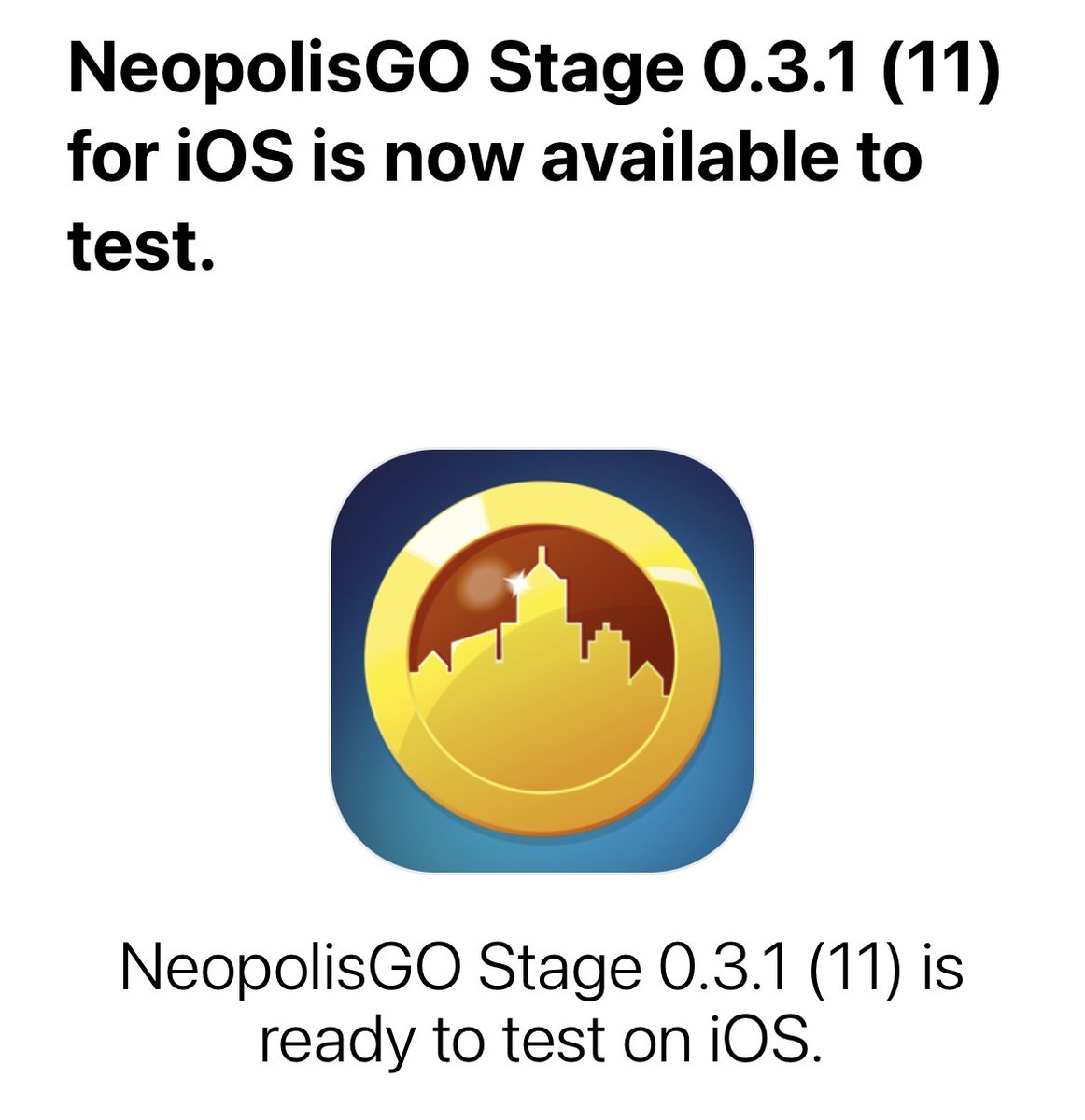 Neopolis GO - Play the city tweet media