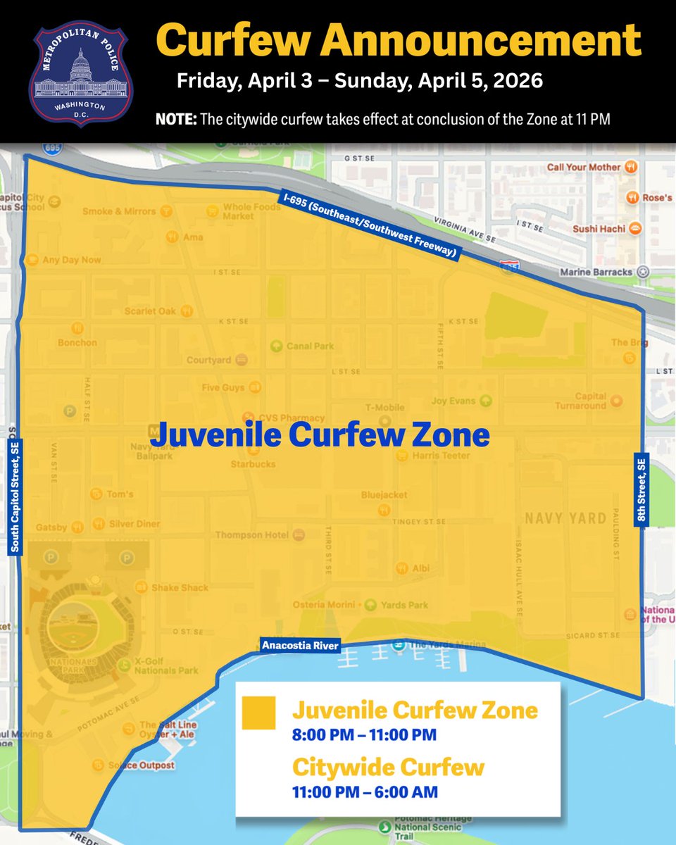 DC Police Department tweet media