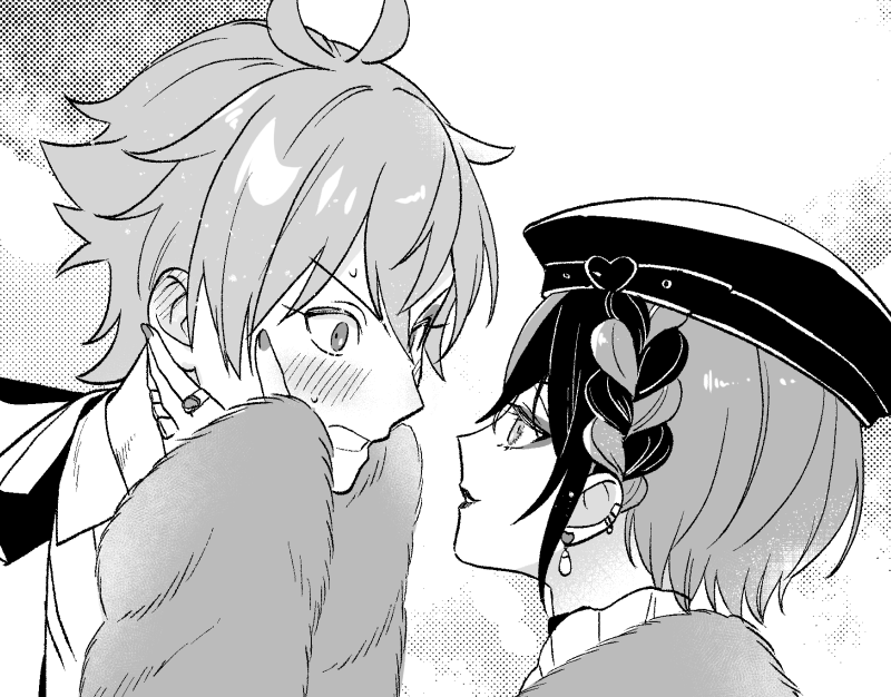 80_twst's tweet photo. エーリド顔だけらくがき　夢リドちぁ～ん https://t.co/uUNynEBZ1C
