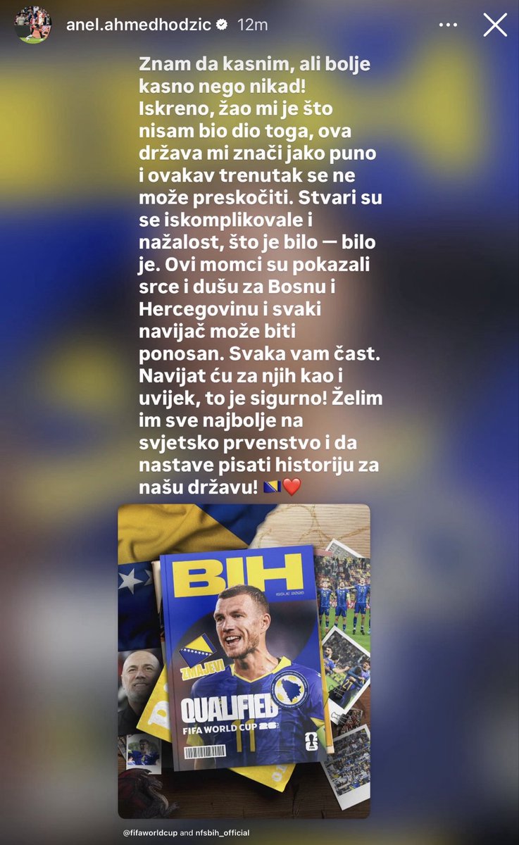 Bosnian Football tweet media