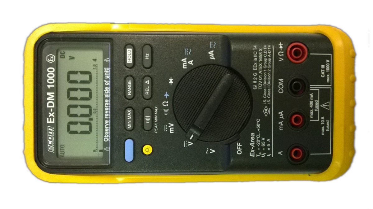 multimeterparts's tweet photo. Ecom Ex-DM1000 Intrinsically Safe Multimeter — Reference Thread 🛠️

Test equipment worth fixing (and worth having).

All Quick Specs, cleaning/repair tips, parts recommendations, and updates for this model will live here.

Start with the Quick Specs 👇

Which repair or feature should we cover next for this meter? Reply below 👇

#Multimeter #IntrinsicallySafe #Ecom #ElectronicTestEquipment