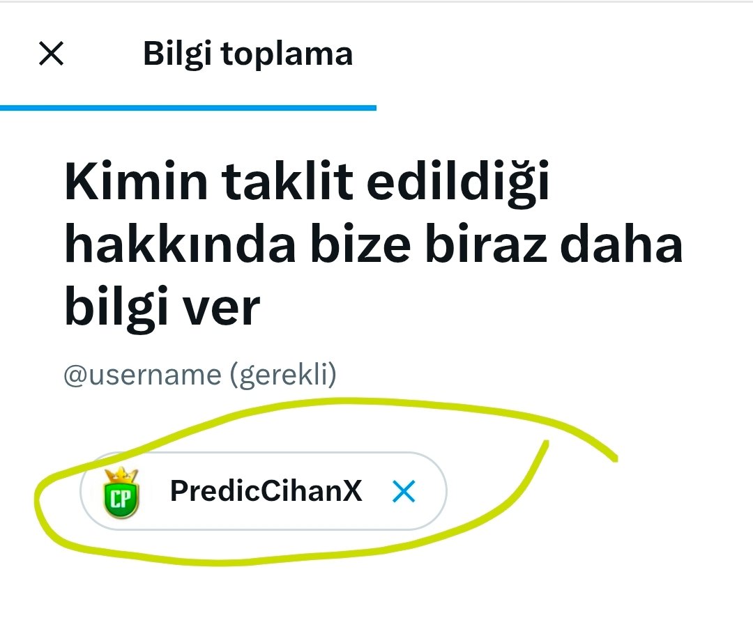 PredicCihanX's tweet photo. Değerli kardeşlerim sizden bi isteğim var. 2025 de bir günlüğüne hesap ismimi boşa çıkartmıştım. O dönem bu kişi ismime çöktü, rica ettim ama geri vermedi beni engelledi.  Sizden isteğim @CihanPredic adlı bu kullanıcıyı #taklitcilik bildirimiyle şikayet etmenizdir. Desteğinizi bekliyorum🔥🙋
⚠️profiline gidin, ... noktaya tıklayın, @CihanPredic adlı kişiyi bildir e tıklayın. 
⚠️Açılan sayfada #Taklitcilik kısmını işaretleyin sonraki deyin
⚠️X'teki başka birini taklit ediyor u işaretleyin. Sonraki deyin
⚠️Taklit edilen kişiyi beni seçin @PredicCihanX deyin.
