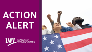 The League stands with the millions who showed up for #NoKings — and we're calling on Congress to investigate ICE/CBP, impose guardrails, and protect civil rights. #LWV Contact Congress: lwv.org/take-action/te…