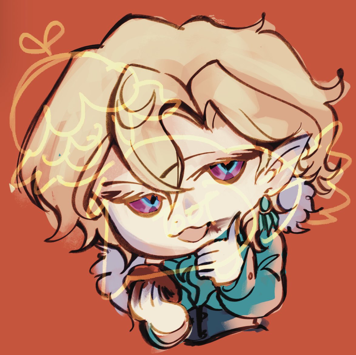 Vamp!Aventurine WIP for #ratiorine vampire set in #cf22