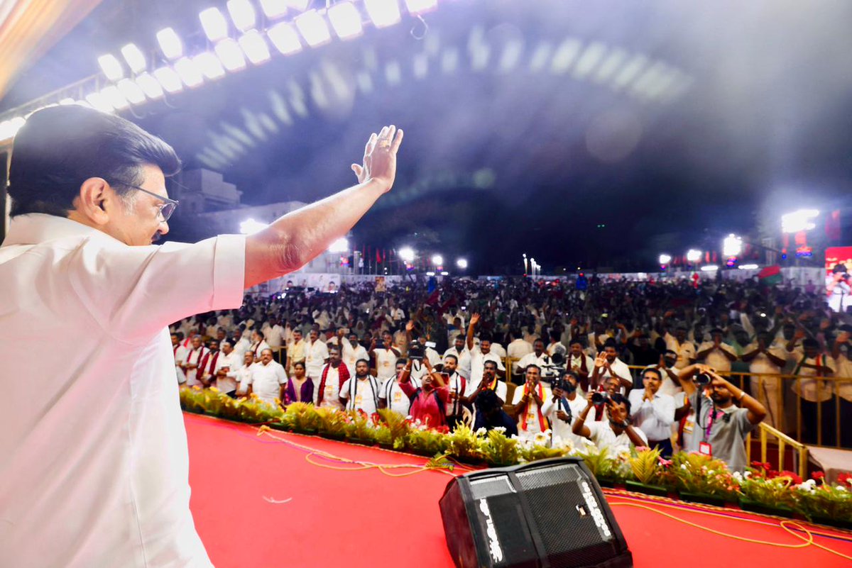 M.K.Stalin - தமிழ்நாட்டை தலைகுனிய விடமாட்டேன் tweet media