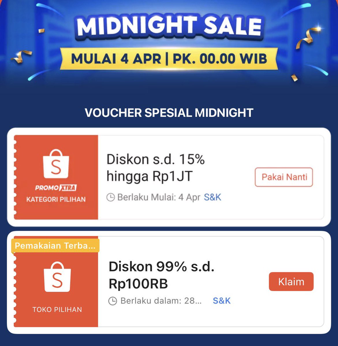 Info Promo Diskon tweet media