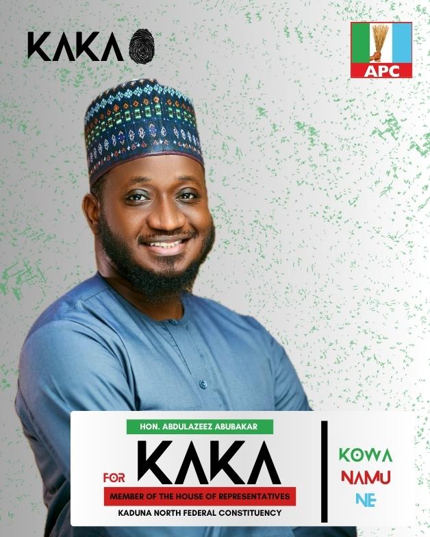 Kaduna North Federal Constituency Insha Allah 

Muna Tare Da Kaka <a href="/Abunaah/">Abdulazeez Abubakar Kaka</a>  the People's Choice ✌️

Kowa Namu ✊