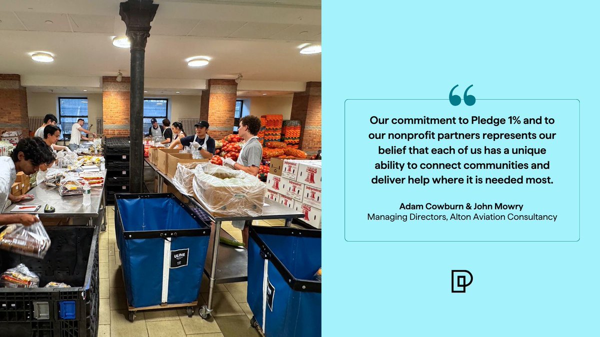 Pledge1Percent tweet media