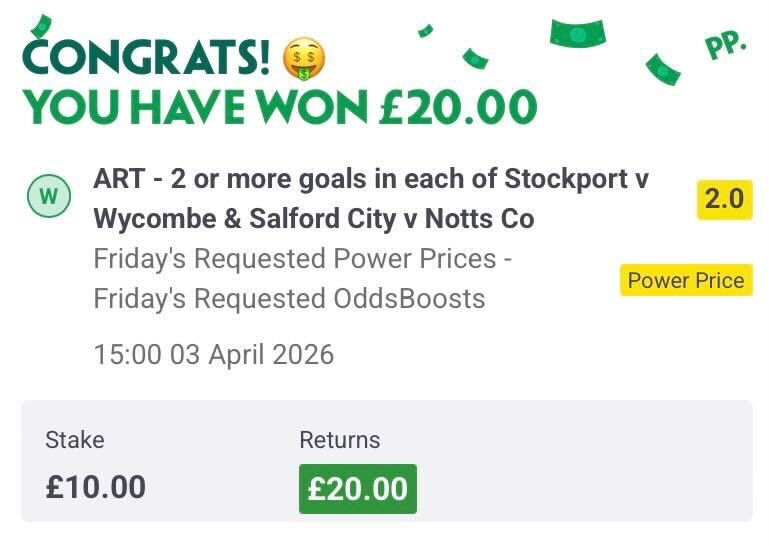 🎩 Andy’s Football Tips tweet media