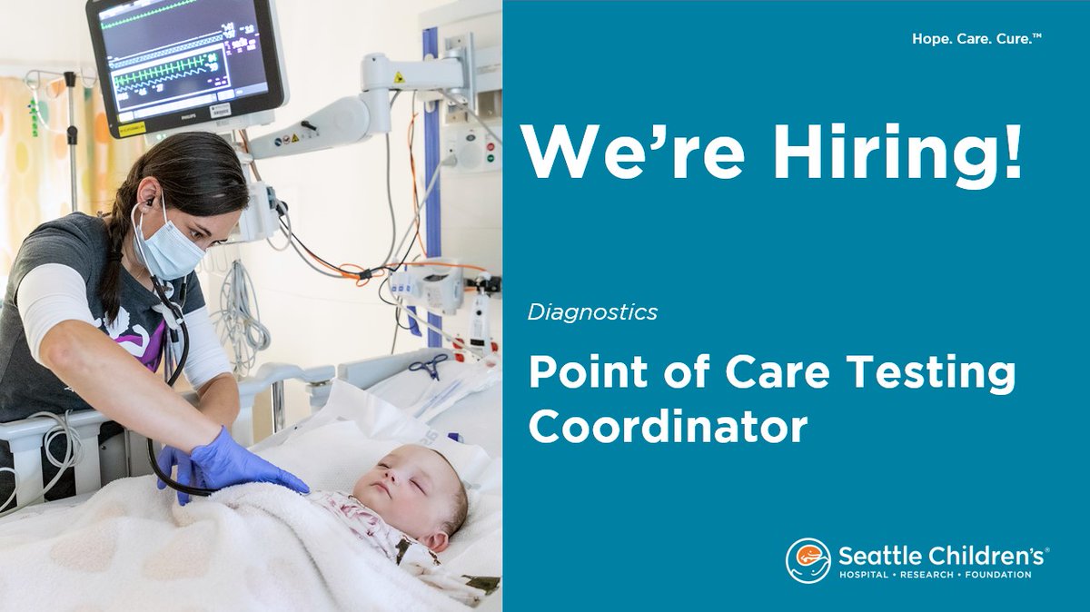 Join our team as a Point of Care Testing (POCT) Coordinator and play a crucial role in providing high-quality patient care across hospital and regional sites. If you are passionate about collaboration and education, apply now!
bit.ly/Point-of-Care-…