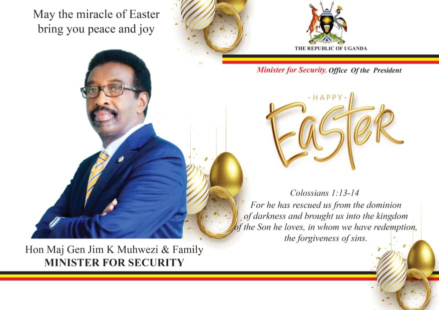 Maj Gen Jim K Muhwezi tweet media