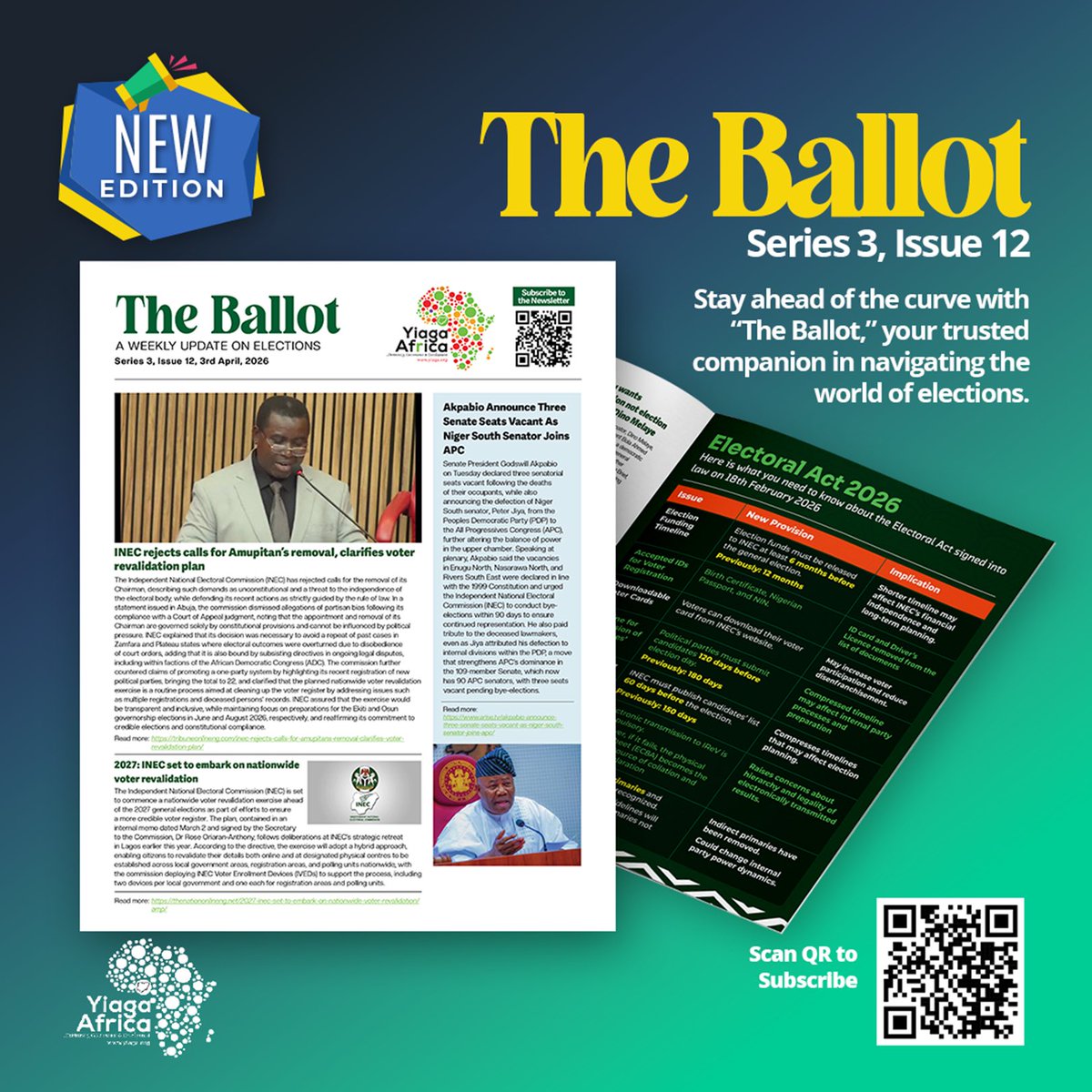 Yiaga Africa tweet media