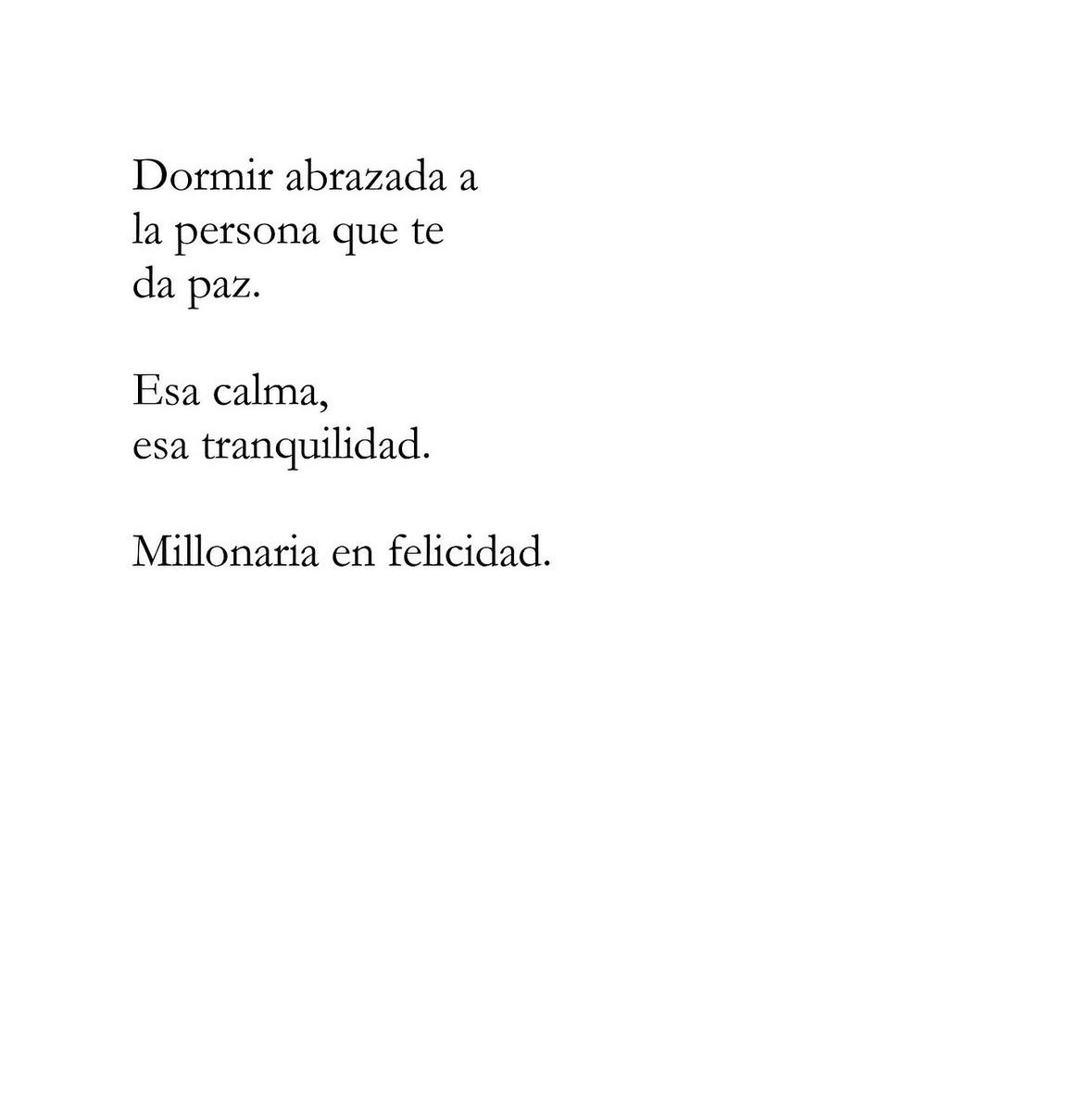 Millonaria en felicidad