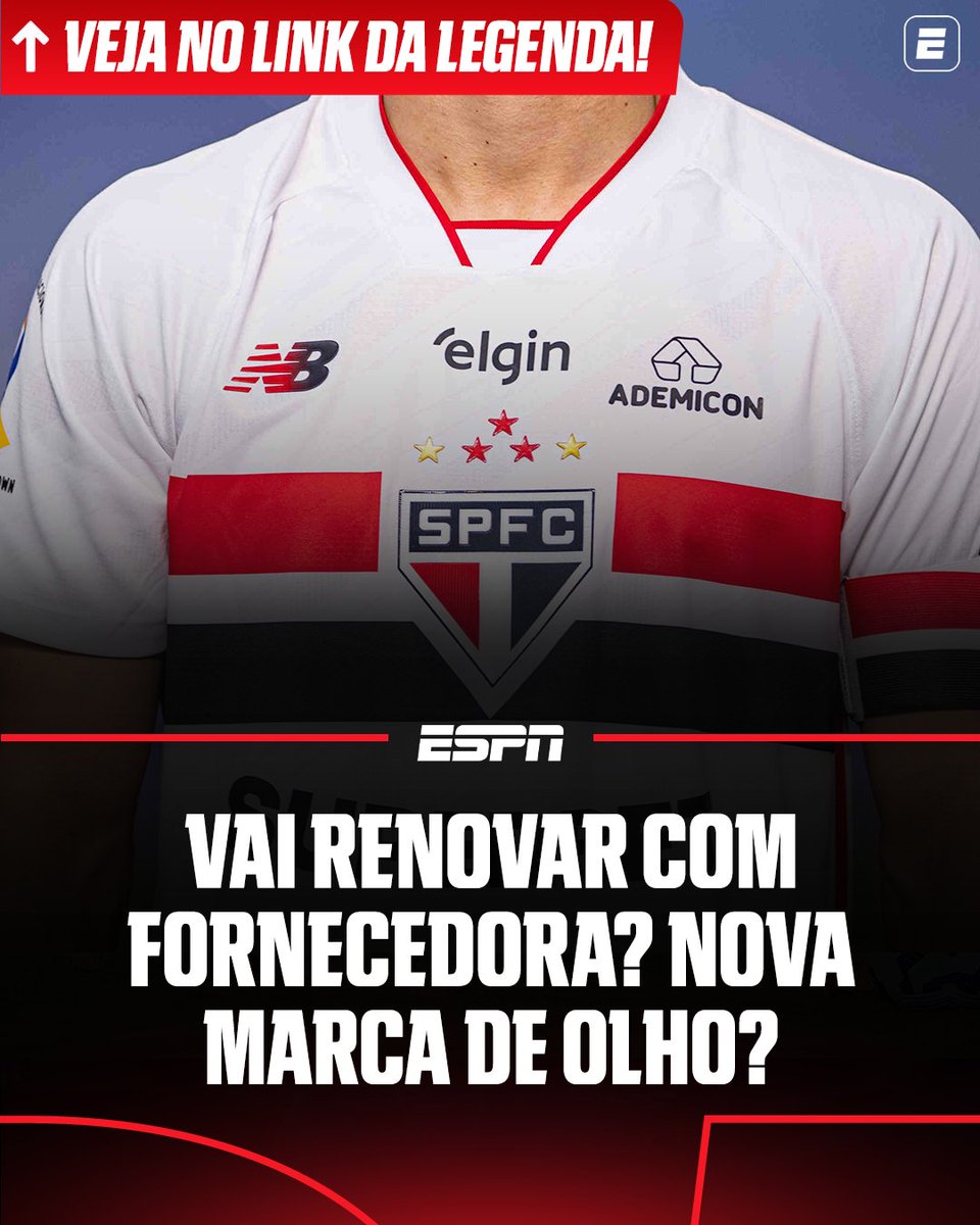 ESPNBrasil's tweet image. Renovação do São Paulo com a New Balance divide Conselho; VEJA POSSÍVEL NOVA INTERESSADA 👉 buff.ly/03grzrv 

#FutebolNaESPN #SãoPaulo #SPFC