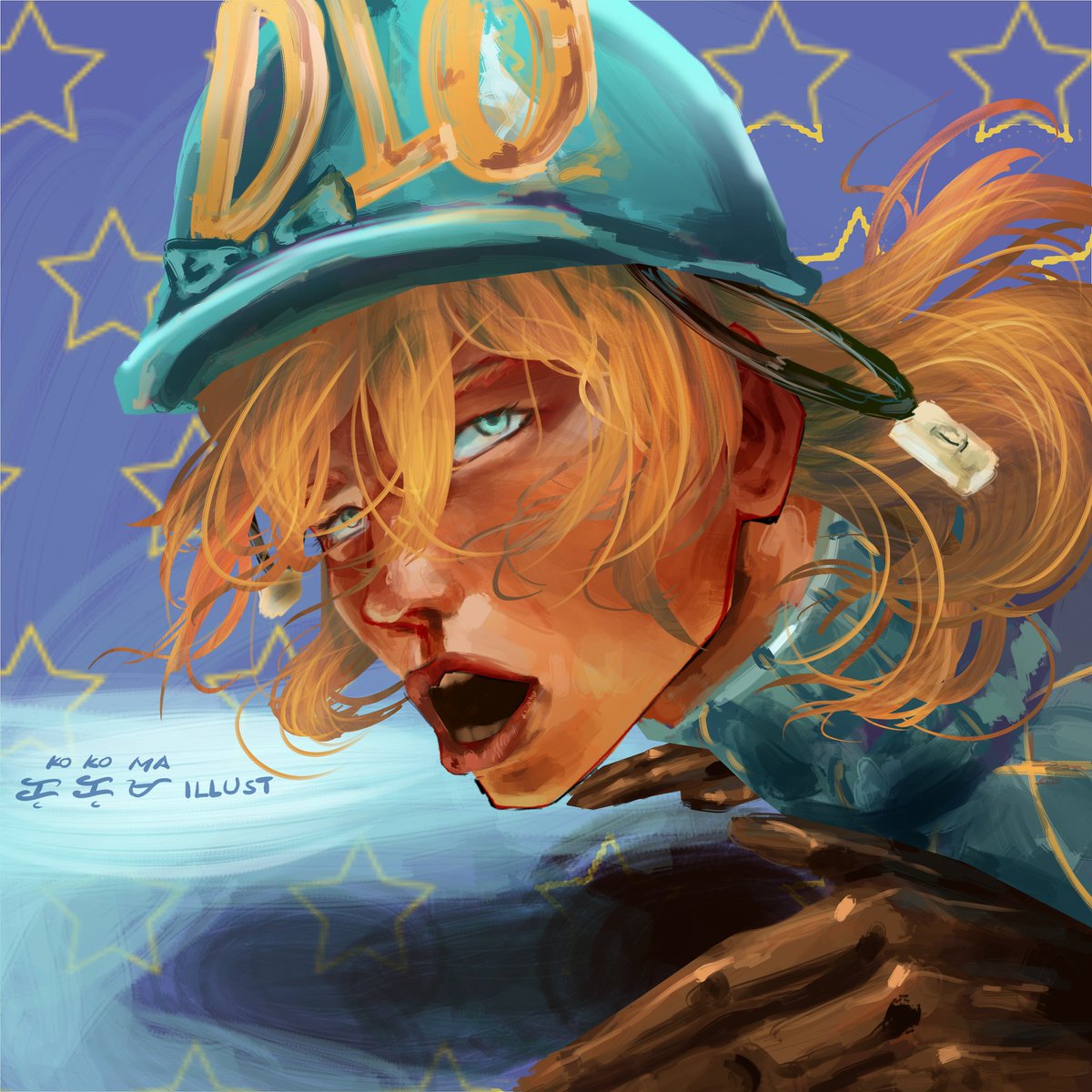 K0kouma's tweet photo. This how I see Diego Brando honestly. Btw where's ep2?

#jojosbr広告 #steelballrun https://t.co/AYLxV4xnot